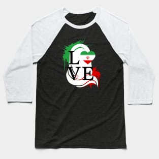 Iranian Women Baseball T-Shirt